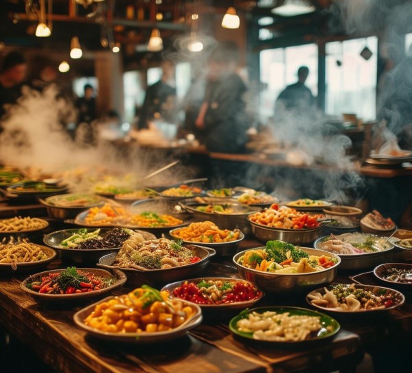 舌尖上的盛宴，等你来赴约！XX食堂正式对外开放，邀您共品美食，共享温暖