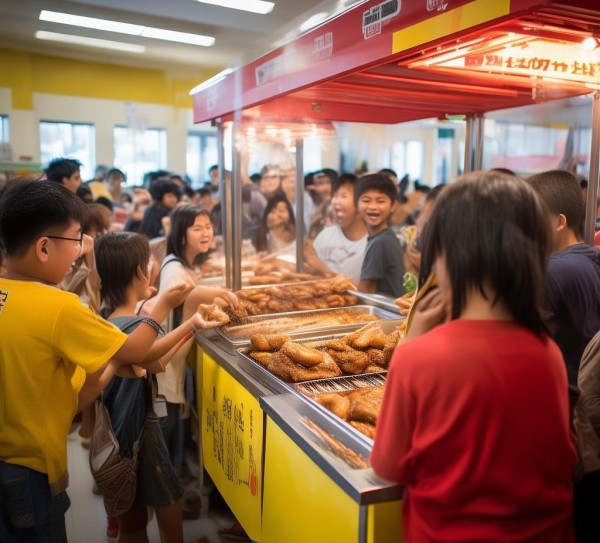 当正新鸡排入驻学校食堂,青春的味蕾被唤醒了? 当正新鸡排入驻学校食堂,青春的味蕾被唤醒了?