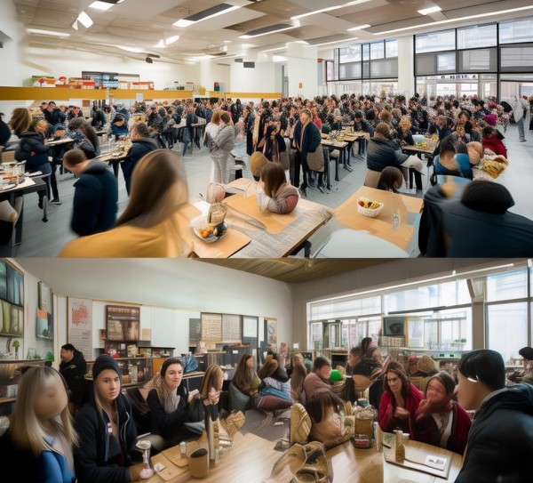 学校食堂与实体店,功能定位与服务体验的差异剖析 学校食堂与实体店,功能定位与服务体验的差异剖析