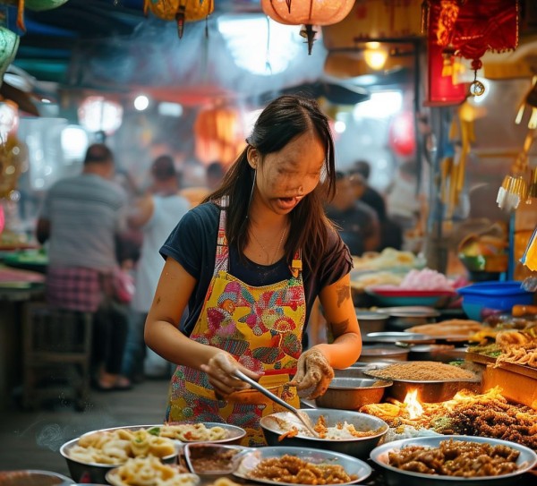 小吃服务员的工作日常，不止是端餐，更是烟火里的温度传递